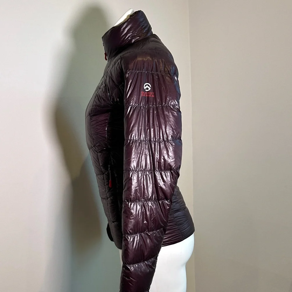 The North Face Summit Series Women's Dark Purple Puffer Jacket - Picture 3 of 7